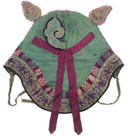 SOLD Wonderful Hand-Embroidered Chinese Festival Tiger Hat (Hu Tou Mao)