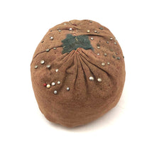 Sweet Old Once Red Hand-sewn Tomato Pin Cushion