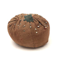 Sweet Old Once Red Hand-sewn Tomato Pin Cushion