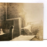 Lonely Doll in Arm Chair, Moody Small Late 19th/Early 20th Interior Photo