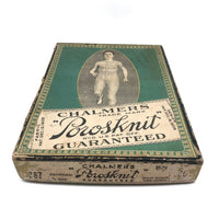 C. 1910 Chalmer's Porosknit Underwear Box with Great Graphics