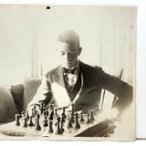 Sunlit Ray at the Chess Board, Dreamy Antique Photograph