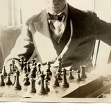 Sunlit Ray at the Chess Board, Dreamy Antique Photograph
