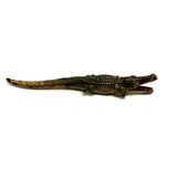 Excellent Old Die-Cast Alligator in Original Paint, Made in the USA