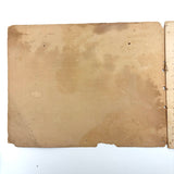1857 Penmanship Practice Notebook with Unusual Sentences and Poignant Misspellings