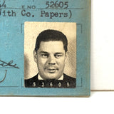 J.V. Hakkaraine, 1940s Western Electric Co. Photo ID Card