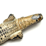 Excellent Old Die-Cast Alligator in Original Paint, Made in the USA