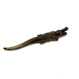 Excellent Old Die-Cast Alligator in Original Paint, Made in the USA