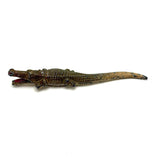 Excellent Old Die-Cast Alligator in Original Paint, Made in the USA