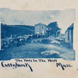 1906 Cuttyhunk "Hole in the Wall" Cyanotype Real Photo Post Card