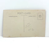 Shirtless Jumping Man in Front of Crowd, Projected, Ultra Evocative Old Real Photo Postcard