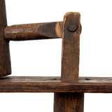 (Like Pounding a Gavel!) Very Satisfying Old Handmade Wooden Knocking Mallet Noisemaker