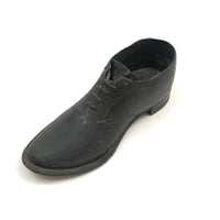 1916 Signed Folk Art (Heavy!) Miniature Cast Lead Shoe