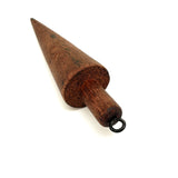Great Form: Satisfying Old Carved Wooden Plumb Bob