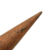 Great Form: Satisfying Old Carved Wooden Plumb Bob