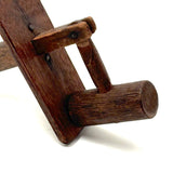 (Like Pounding a Gavel!) Very Satisfying Old Handmade Wooden Knocking Mallet Noisemaker