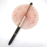 C. 1940s Magic Cigar Fan (with Heart Studded Flowers)