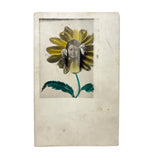 SOLD Flower Face, Unusual and New Favorite Ever Hand-colored Real Photo Postcard, c. 1910