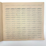 Me, Me, Me, On and On and On, Mabel's 1883 Single Letter and Short Word Penmanship Notebook