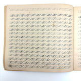Me, Me, Me, On and On and On, Mabel's 1883 Single Letter and Short Word Penmanship Notebook