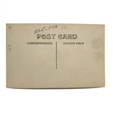 Very Old Batten Door, Earlyish 20th C. Real Photo Postcard