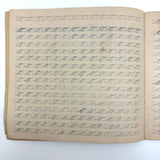 Me, Me, Me, On and On and On, Mabel's 1883 Single Letter and Short Word Penmanship Notebook