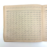 Me, Me, Me, On and On and On, Mabel's 1883 Single Letter and Short Word Penmanship Notebook