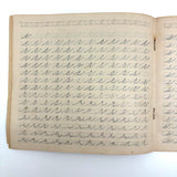 Me, Me, Me, On and On and On, Mabel's 1883 Single Letter and Short Word Penmanship Notebook