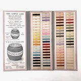 C. 1900 Brainerd & Armstrong Knitting Silk Thread Color Sample Board