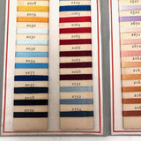 C. 1900 Brainerd & Armstrong Knitting Silk Thread Color Sample Board