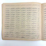 Me, Me, Me, On and On and On, Mabel's 1883 Single Letter and Short Word Penmanship Notebook