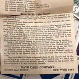 Very Scarce and Excellent Rayo Card Co. Rainbow Pyramid Solitaire Game, 1907