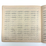 Me, Me, Me, On and On and On, Mabel's 1883 Single Letter and Short Word Penmanship Notebook