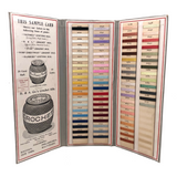 C. 1900 Brainerd & Armstrong Knitting Silk Thread Color Sample Board