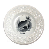19th. C. Staffordshire Transferware Hare Plate