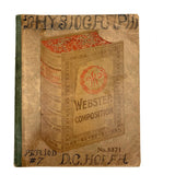 Unmatched Pair of Antique Physiography Notebooks with Many Diagrams (and Useful Info!)