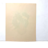 Yellow Pear with Orange Patch, c. 1910 Watercolor