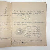 Unmatched Pair of Antique Physiography Notebooks with Many Diagrams (and Useful Info!)