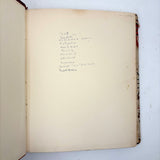 Charming Pair of 1959-1964 European Travel Sketchbooks Loaded with Mounted Colored Pencil Drawings