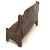 Lovely 19th C. Painted Doll Scale Bench