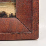 c. Mid 19th Century Hudson River School Oil on Canvas Landscape Fragment, Framed as Found