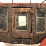 Marvelous Early 20th C Scratch Made Folk Art Historic Deadwood Stage Coach
