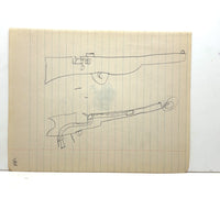 More Excellent Very Naive Kid's Drawings: Elephant, Rider, Explosion; Guns on Reverse