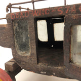Marvelous Early 20th C Scratch Made Folk Art Historic Deadwood Stage Coach