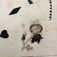 Edmund Hawley's 1831 Cut Paper and Ink Drawn Valentine