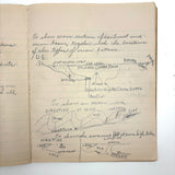 Unmatched Pair of Antique Physiography Notebooks with Many Diagrams (and Useful Info!)