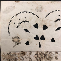 Edmund Hawley's 1831 Cut Paper and Ink Drawn Valentine