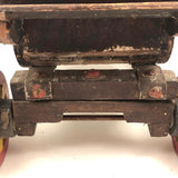 Marvelous Early 20th C Scratch Made Folk Art Historic Deadwood Stage Coach