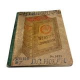 Unmatched Pair of Antique Physiography Notebooks with Many Diagrams (and Useful Info!)