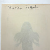 Shaw + Nodder 1792 Ambystoma Mexicanum (Mole Salamander) Hand-Colored Copper Engraving